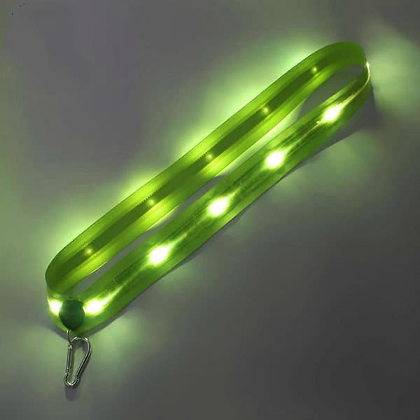LED Nattlöpningsutrustning Hög Synlighet Reflexband Uppladdningsbar Löpningsreflexutrustning Säkerhetsreflektor för Kvinnor