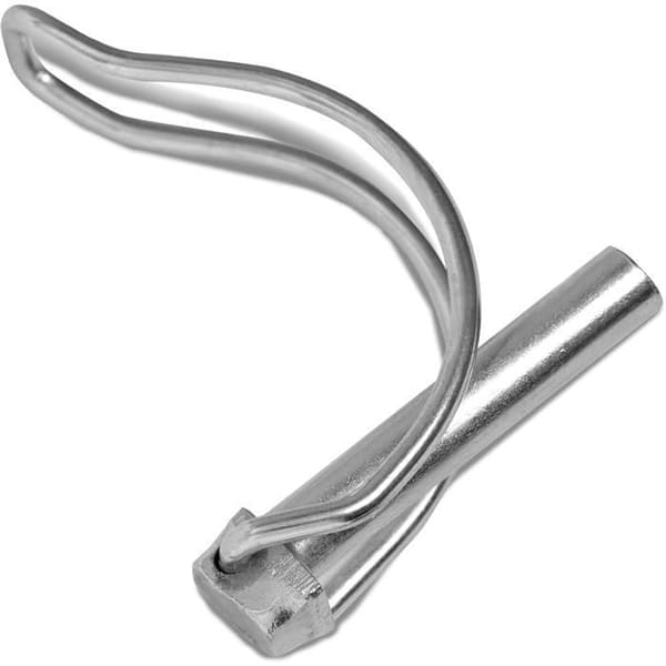 10-pack fällbara sprintar 8 x 45 mm för Ø40 mm rör - galvaniserat stål
