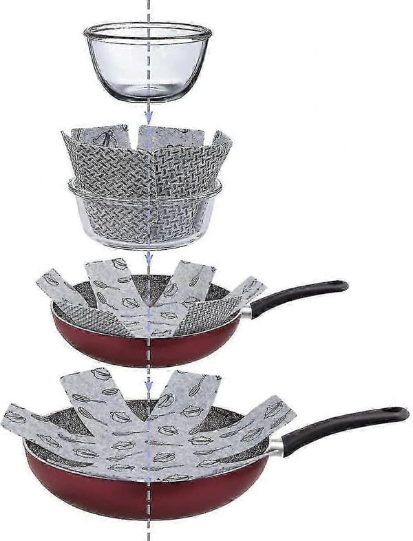 Pata- ja pannusuojat, 8 kappaletta pannusuojia (38 cm)