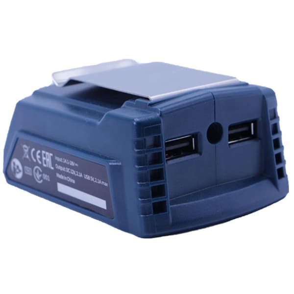 For Bosch Gaa18-24 USB-adapter med indikatorlys for 14,4-18V