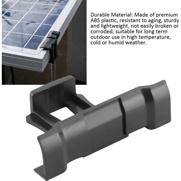 20-pack dräneringsklämmor för solcellsmoduler, 30 mm rengöringsmoduler. Vattendräneringsklämma.