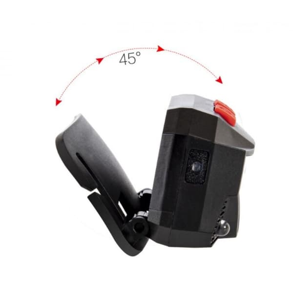 Sett med 2 ultra-kraftige LED-hodelykter, USB-oppladbare, med bevegelsessensor, lette og vanntette, 14 moduser for løping
