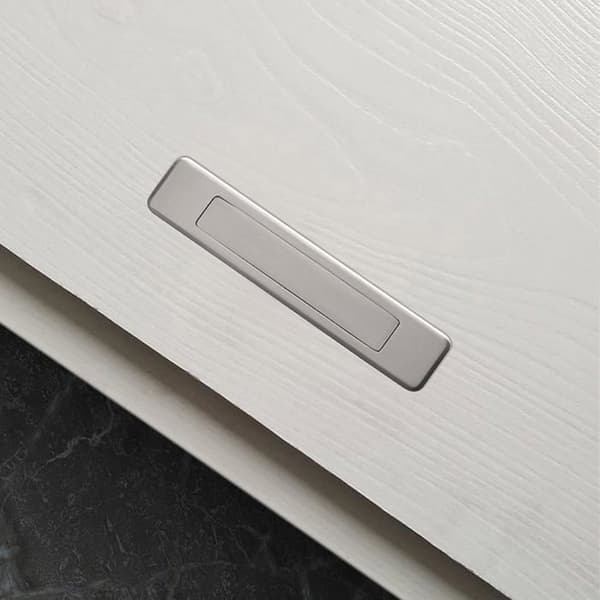 Tatami innfelt håndtak - Sinklegering - Børstet finish - Usynlig og holdbart