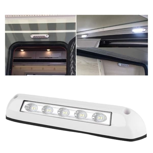Universal LED-lys til autocampere - 12V/24V - 8W - Vandtæt