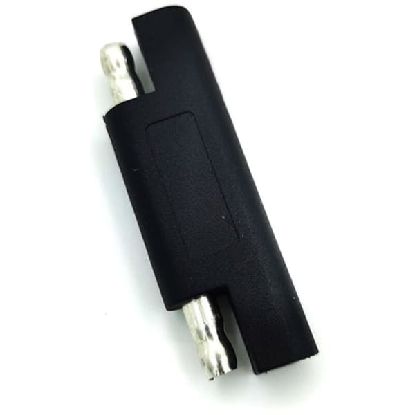 Sett med 2 SAE til SAE-koblingsadaptere med omvendt polaritet - Hurtigkobling - Solcellepanel forlengelseskabel - Batterilader
