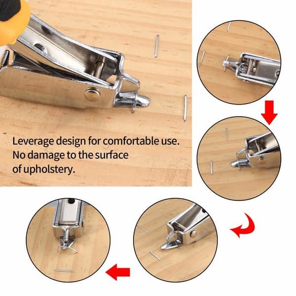Spikerfjerner / møbeltrekker 3-pakning - Herdet stål - Ergonomisk håndtak - Multifunksjonell