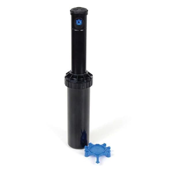1/2\" sort sprinkler turbine - rækkevidde 5–10,7 m, tryk 1,7–3,8 bar, slangesæt