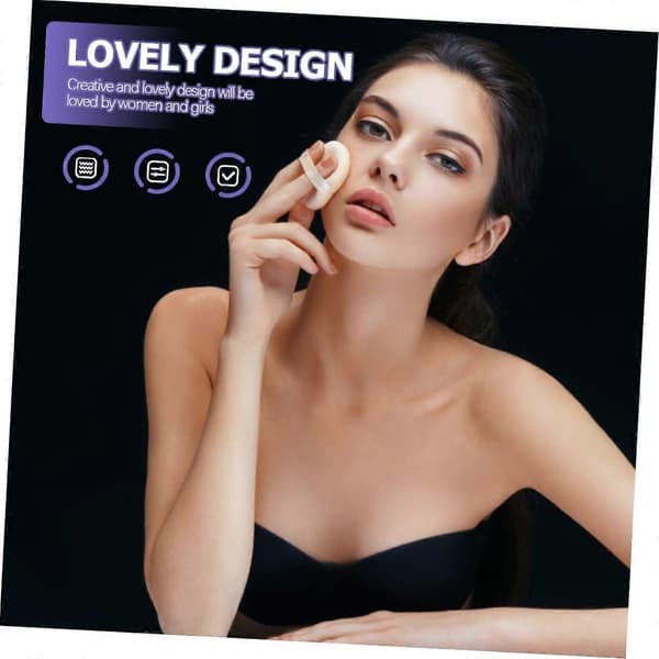 2 stk. Æske til opbevaring af beautyblender, mini makeup tilbehør, mini mixer makeup holder, makeup æg etui stand