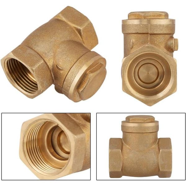 DN20 kontraventil - Messing - 3/4 BSP (20x27) - 232 PSI