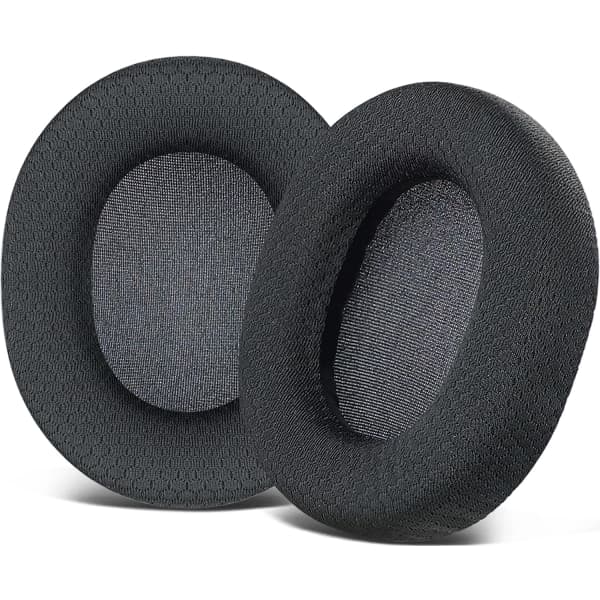 Öronkuddar för SteelSeries Arctis 3/5/7/9/9X/Pro Svart 1 par