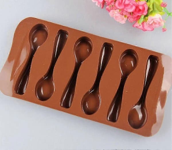 2 stk. silikone chokolade kage cupcake form ske form slik is form DIY bageform til børnefest bryllup