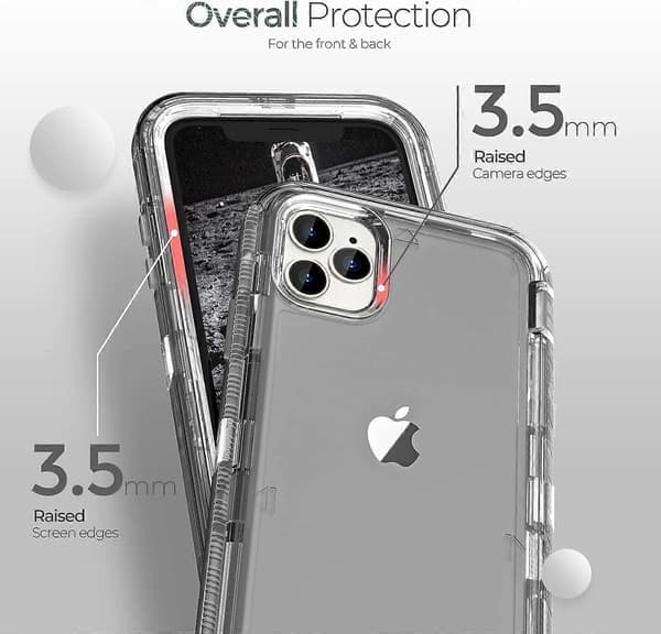 Etui kompatibelt med iPhone 12 Pro etui, Blød overflade af flydende silikone føles