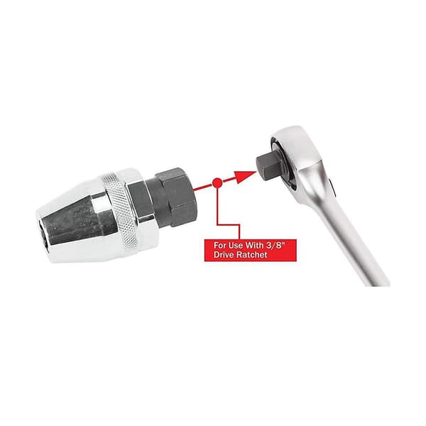 3/8\" Dr Broken Bolt/Stud Remover Extractor til udtrækning af 6-12 mm ødelagt skruefjernelsesværktøj