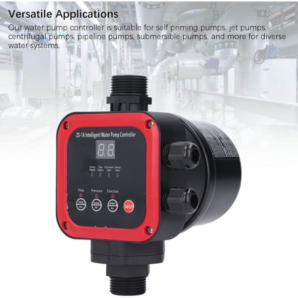 220V Smart Pumpestyring – 5 Ytelsesmoduser – Anti-blokkeringssikkerhet – Teknisk plastmateriale