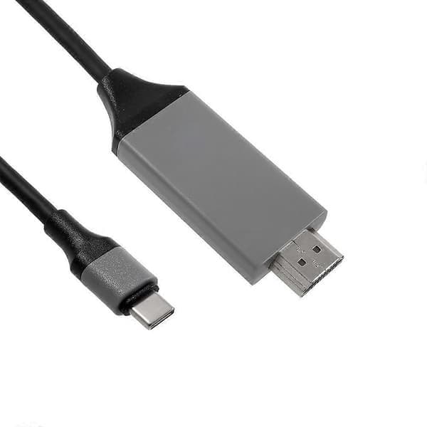 2M USB Type-C - HDMI-kaapeli Samsung Galaxy S8 G950:lle - Musta