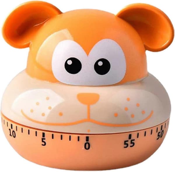 Kogetimer, timere med dyreformer til madlavning, mekanisk køkkentimer, 60 minutters nedtællingstimer