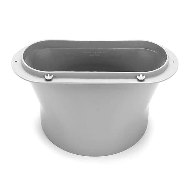 Ikkunailmastointilaitteen lisävarustesarja – 130 cm poistoletku ja harmaa sovitin (67 cm)