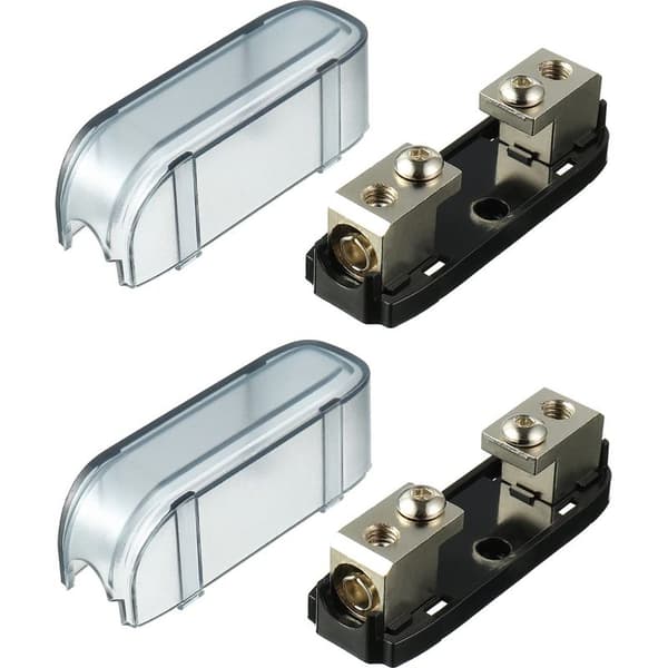Mini ANL sikringsholder Midi sikringsholder Bildeler Inline sikringsholder til bil og båt (2 stk)