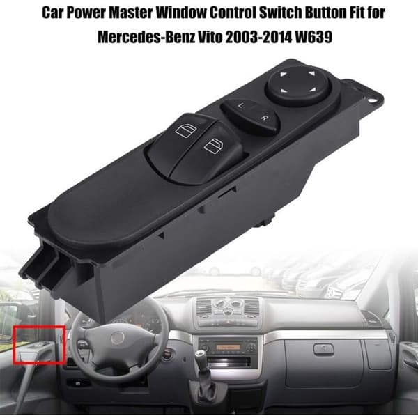 Bilvindusbryter for Mercedes Benz Vito 2003-2014 W639