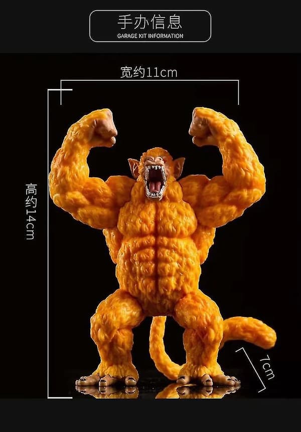 14 cm Dragon Ball Z Stor Abe Store Abe Son Goku Model Samlelegetøj
