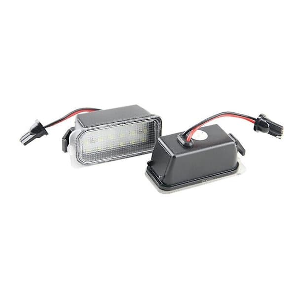 2X LED nummerpladelys til FOCUS II FIESTA VII MONDEO IV KUGA 2008-2019