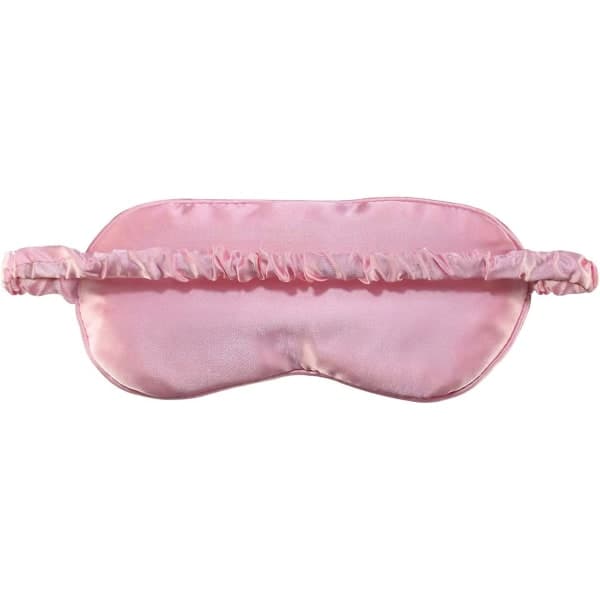 Satin Søvnmaske Blød Silke Blindfold Piger Kvinder Natmaske Dækning Søvnmasker til Voksne Par Kærlighed Valentinsdag