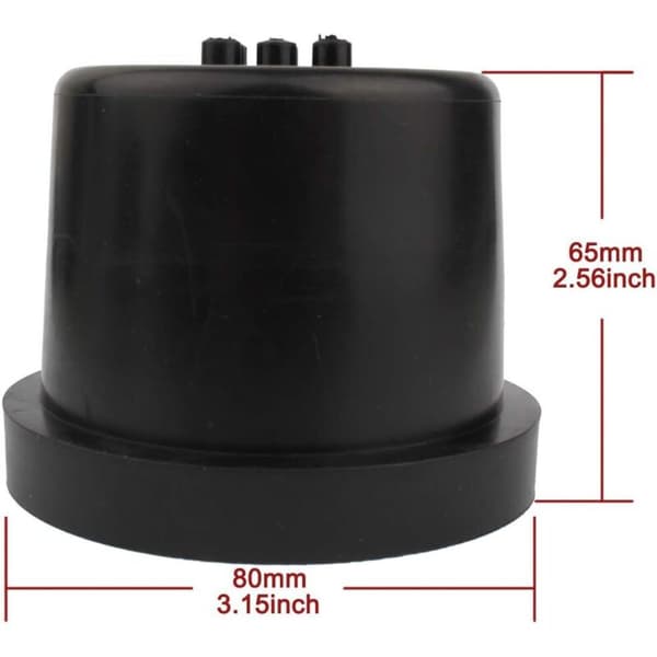 Universalt bil LED frontlysdeksel, 75 mm (2,95 tommer)