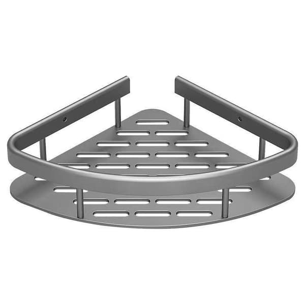 Förvaringsställ, badrumsförvaringsställ i aluminiumlegering, triangulär badrumskorg