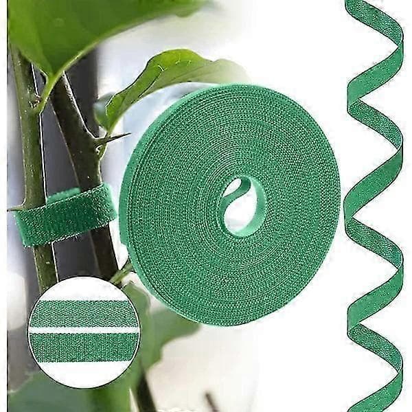 Grönt trädgårdsväxttejp (10 meter * 10 mm), tejpväxttejp själv