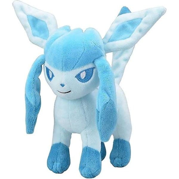 2026 uusi versio pehmoleluista Pok emon Glaceon 7\" pehmoeläin, sininen, ikä 2+, ikä 3-8