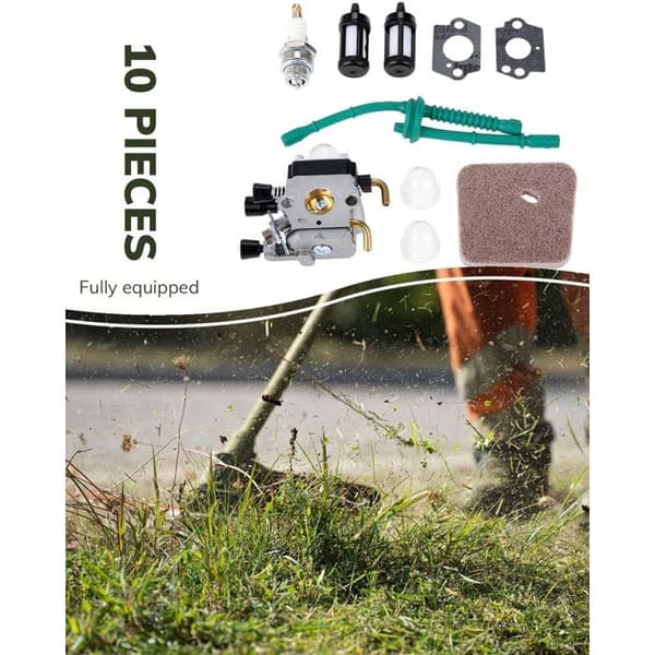 Bränsleledningsförgasarkit för STIHL FS38 FS45 FS55 röjsågar