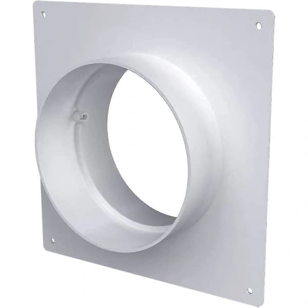 150 mm kanalforbindelsesflens, rett plastrørflens for varme- og kjøleventilasjonssystemer (15 cm)