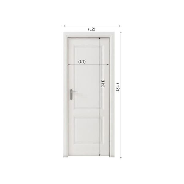 Magnetisk dørskærm 80×200 cm - finmasket, automatisk lukning, sort
