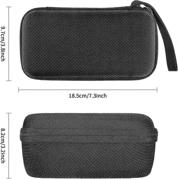 Etui til Marshall Emberton Bluetooth-højtaler, hård organizer, bærbar rejsetaske til opbevaring (sort)