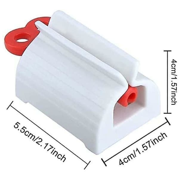 3-delt tannkremdispenser, tannkremklemmerørklips S—PA