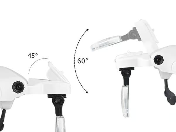 Förstoringsglasögon med LED - 3,5x