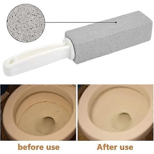 4 stk. pimpsten toiletrenser med håndtag - toiletpimpsten