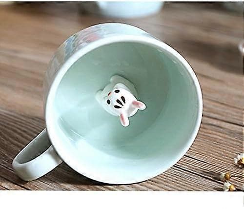 Kaffe Melk Te Keramiske Krus - 3D Dyr Morgenkopp Beste Gave til Morgen Drikke, og Bursdager, for Jenter Kvinner Gutter