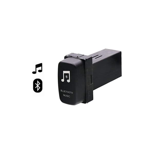 Brug af AUX-udgangen på bilens Bluetooth-musikadaptermodulpanelinstallation til ASX