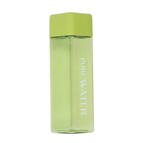 Transparent vattenflaska, 500 ml 17 oz vattenflaska bärbar vattenflaska vattenflaska kraftfull prestanda