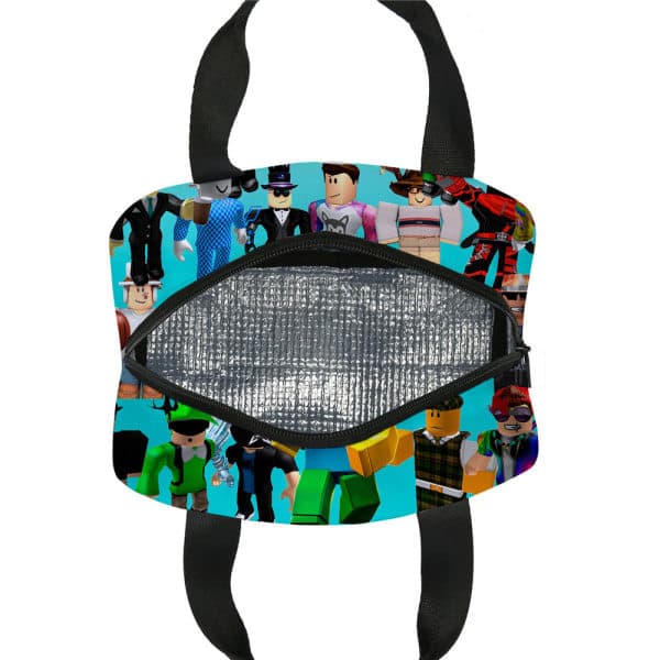 ROBLOX Lunchväska Bento Box Isolerad Picknickväska Barn Present Skola D