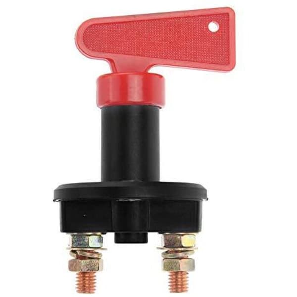 Pakke med afbryder til bilbatteri, nødstrømafbryder, 12V/24V