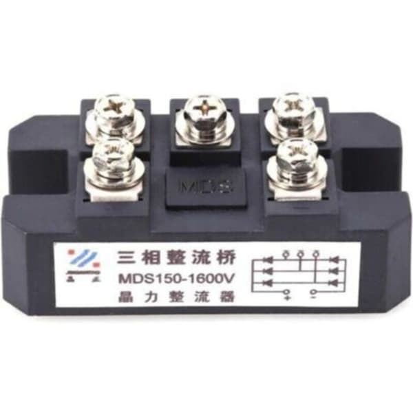 MDS 150 A 1600 V Trefase diodebro-likeretter