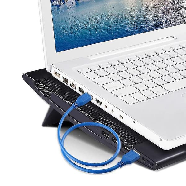 Dobbelt USB-kabel med hanstik, USB til USB, til harddisk kabinetter, laptops, nyt