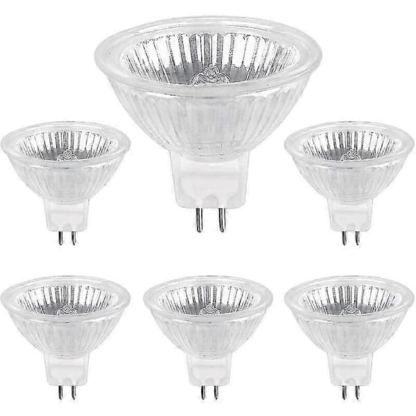Halogenlampa GU5.3 50W 12V, 6-pack