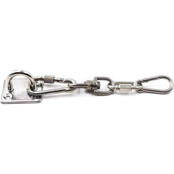 ee M8 Kraftig Loft Vægmonteringskrog Anker Øjeplade 304 Rustfrit Stål 5/16\" 8mm (4 stk.)