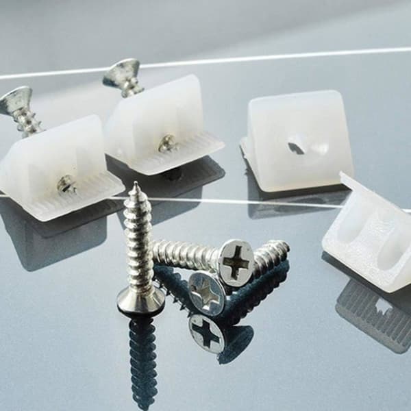 200 stk. hvide skuffeforstærkningskiler, 14×10×15 mm – Møbelfiksering og -reparation