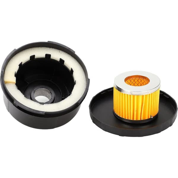 3/4\" (25 mm) Ø80 mm kompressorin imuäänenvaimennin - pölysuodatin, melunvaimennus