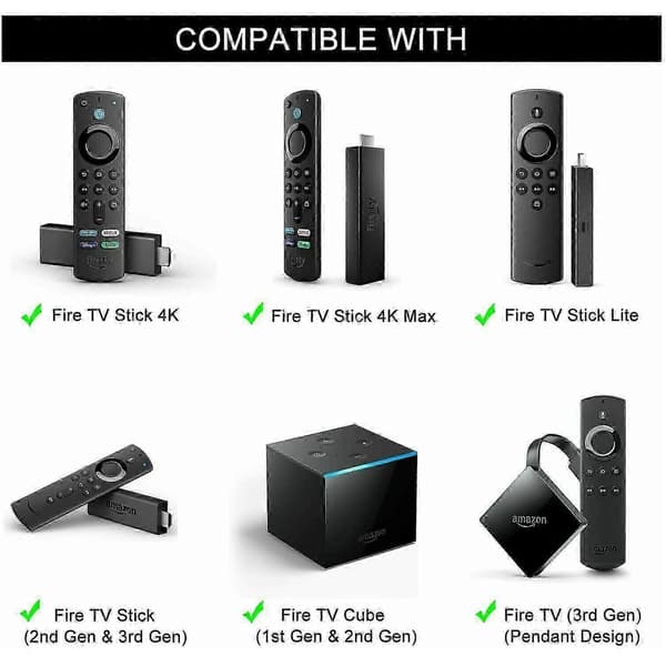 L5b83g til Amazon Fire Tv Stick 3. generation stemmefjernbetjening