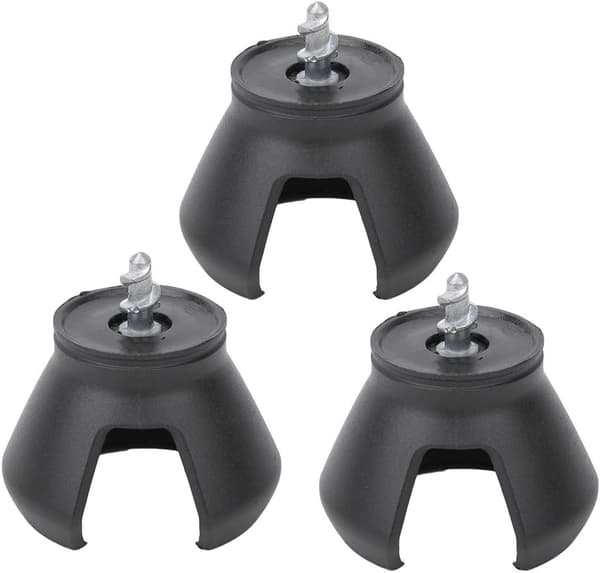3 stk. Golfboldopsamler 3-klo Golfbold Retriever Griber Saml Op Rygbeskytter Klo Tilbehør til Golf Putter Greb